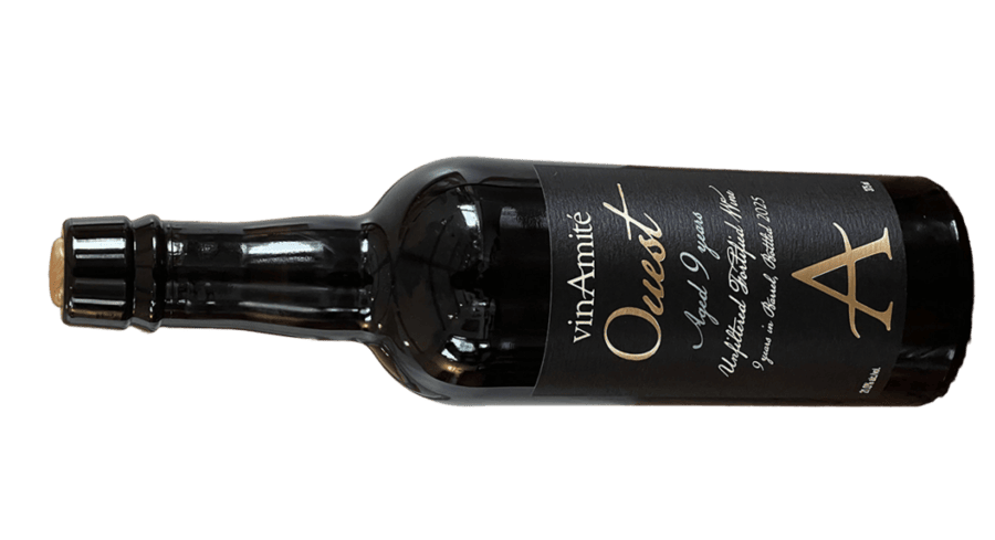 Ouest dessert wine from vinAmité in Oliver BC
