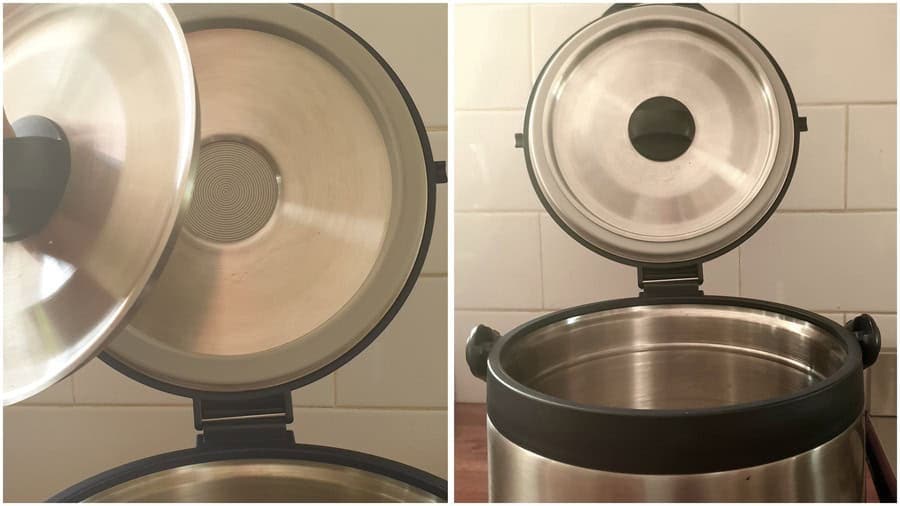 Billy boil thermal cooker lid holder