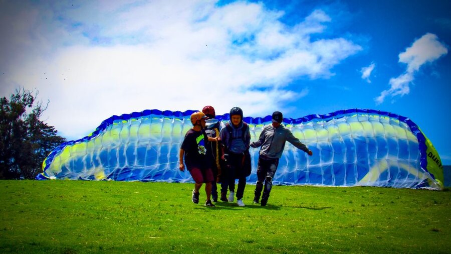 Seguridad en parapente