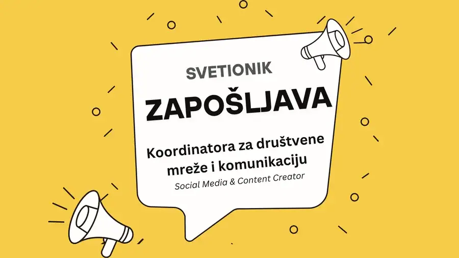 Tražimo osobu za vođenje društvenih mreža (Social Media & Content Creator)
