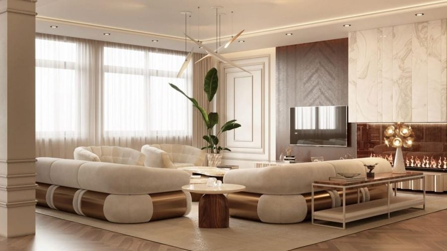 IN NEUTRAL TONES, THE LIVING ROOM YOU WILL WANT IN YOUR HOME 1 68