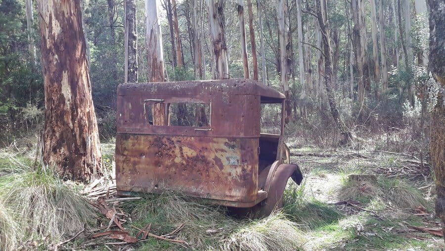 Woods Point - Wonderful old truck, no signs. Just a relic to spark the imagination of life as it once was here...