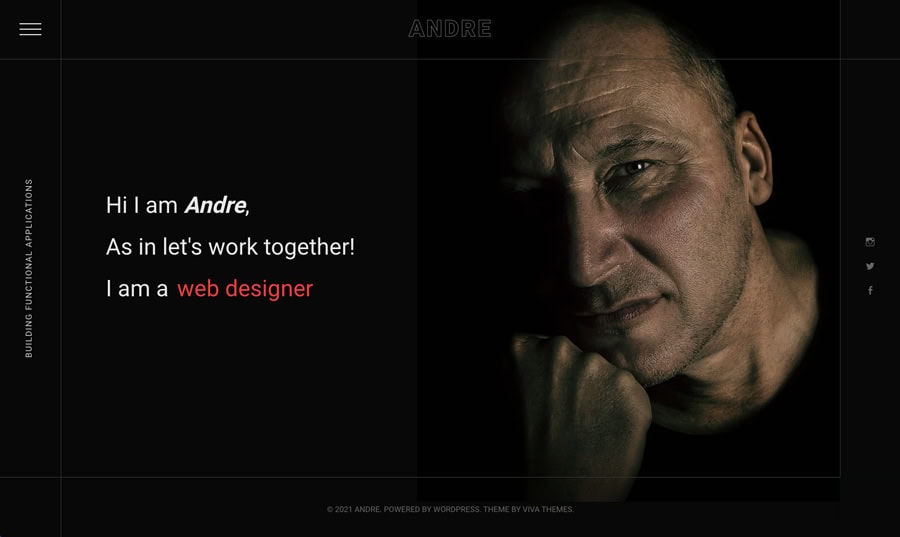 andre lite wordpress theme