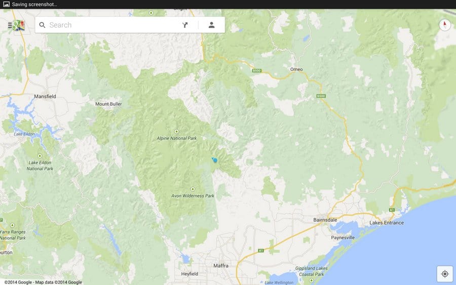 Avon Wilderness Map