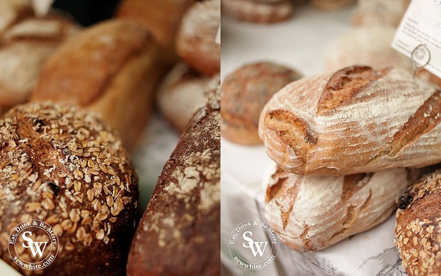 Freshly baked bread from the Celtic bakery.