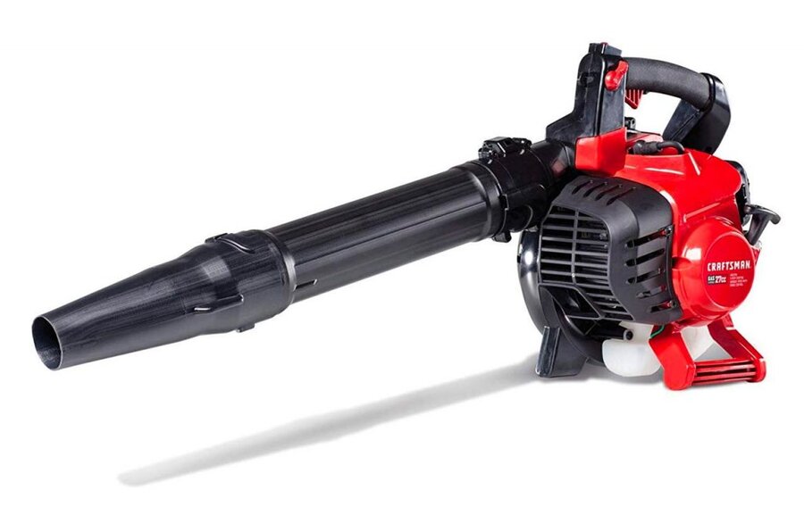 a leaf blower