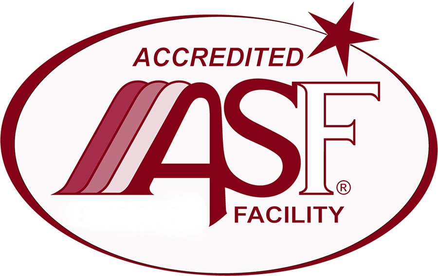 Accredited Burgundy Logo