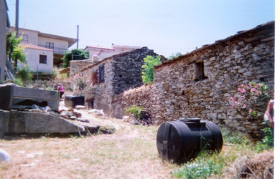 Evia Koskina land and derelict outbuildings