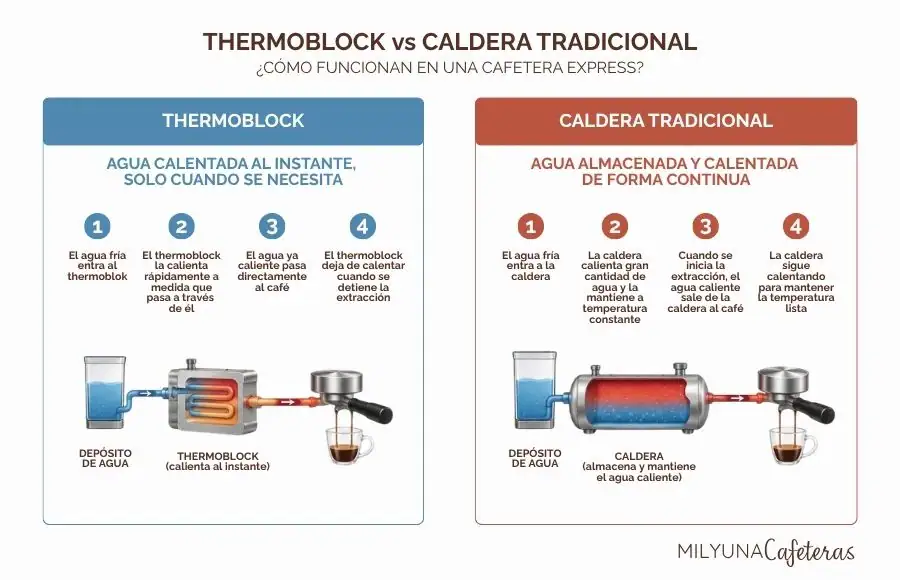 Thermoblock VS Caldera