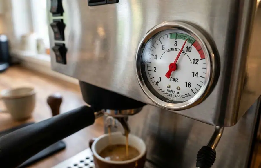 manometro cafetera express