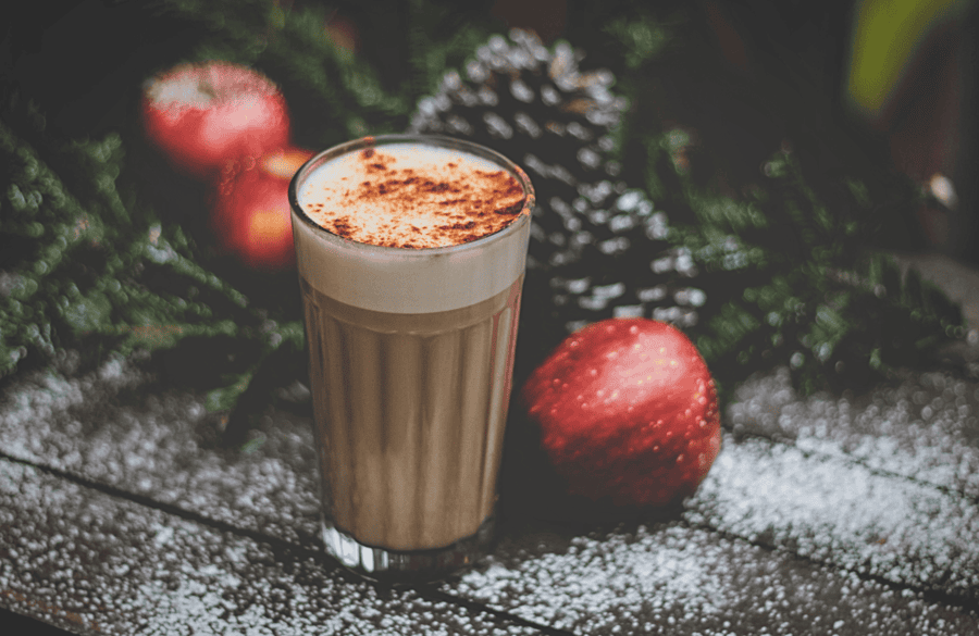Winter coffee drink