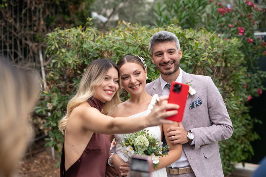 Athens civil wedding photography editorial style