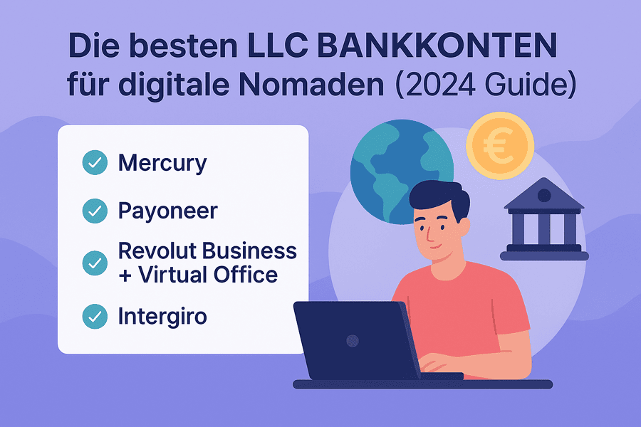 LLC Bankkonto für digitale Nomaden - Was geht und was nicht!