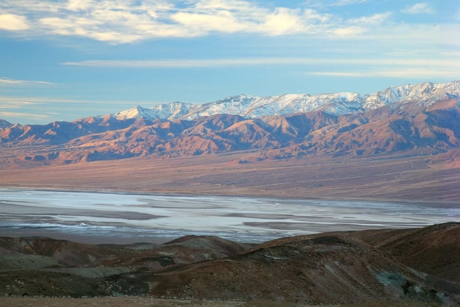 Death Valley National Park in the Winter