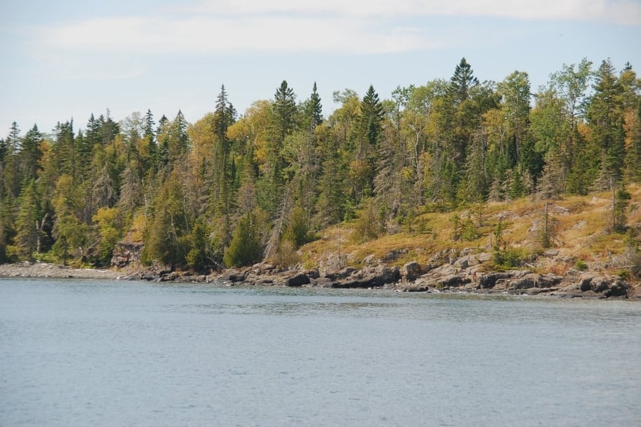 Isle Royale National Park in the Autumn