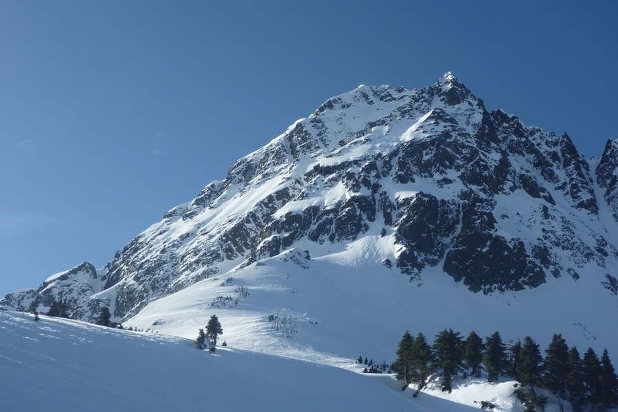 North Cascades in the winter