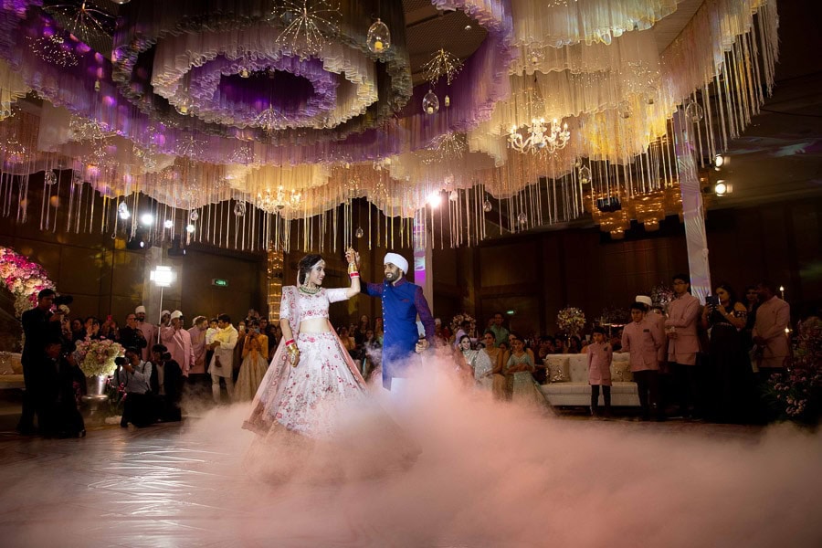 Namdhari Wedding Reception first dance