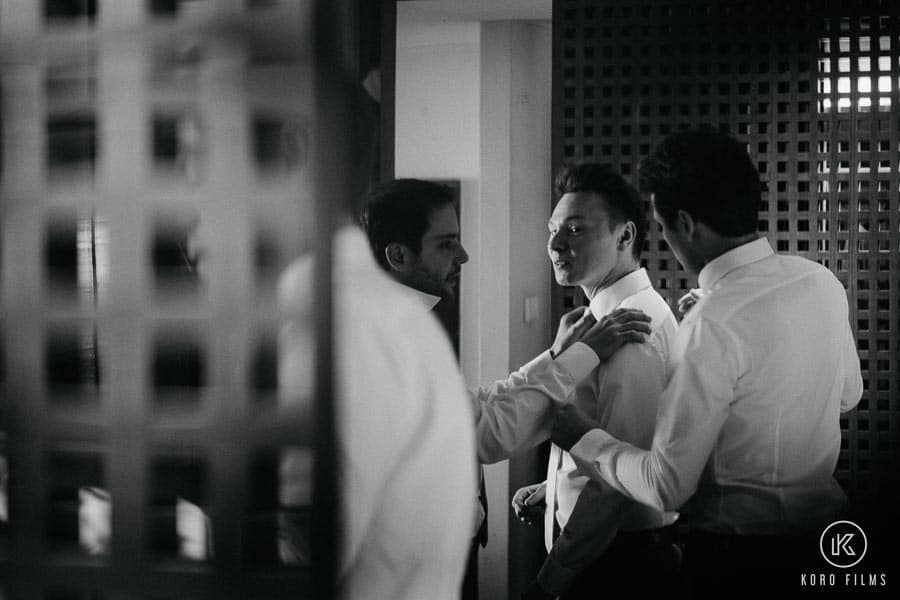 Persistent ceremony Black and white