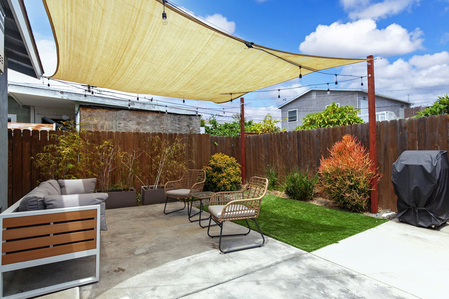 2632 Madison Avenue - Backyard with Outdoor Sitting Area