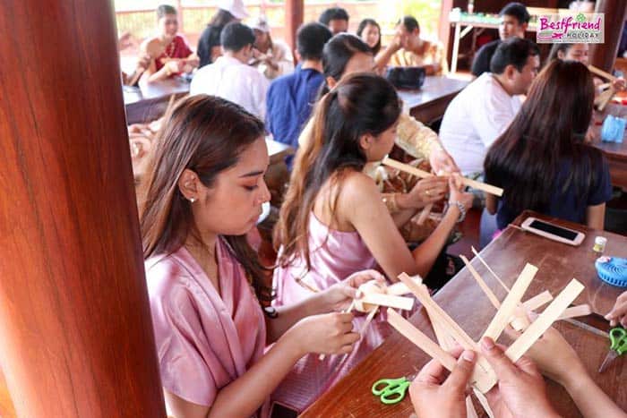 สานปลาตะเพียนอยุธยา