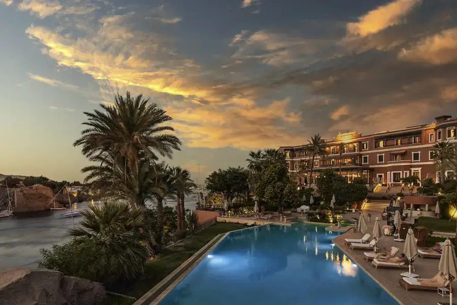 Best Hotels in Egypt – historic Old Cataract hotel in Aswan