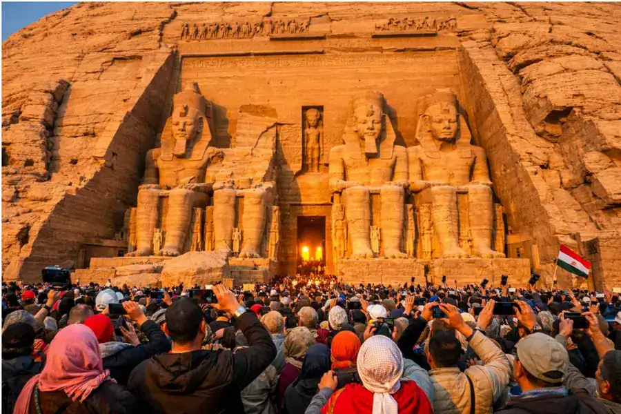 Egypt festivals – Abu Simbel Sun Festival at Ramses II Temple