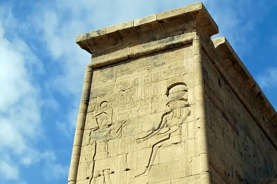 Philae Temple on Agilkia Island in Aswan
