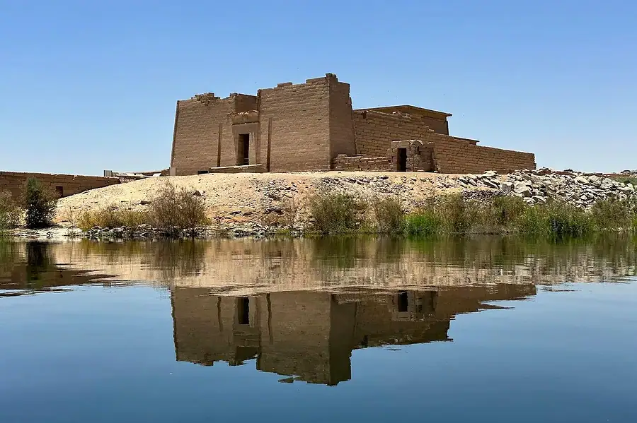 Kalabsha Temple in Aswan among the ancient Egyptian temples of Nubia