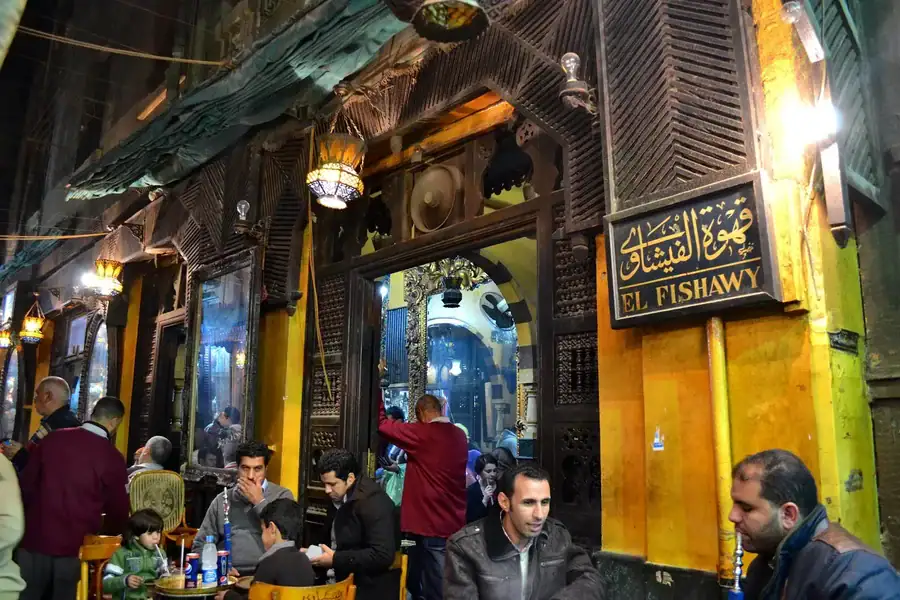 Historic café atmosphere in Khan El Khalili