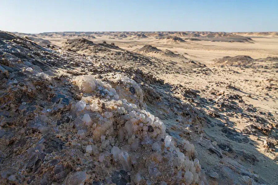 Crystal Mountain near the White Desert