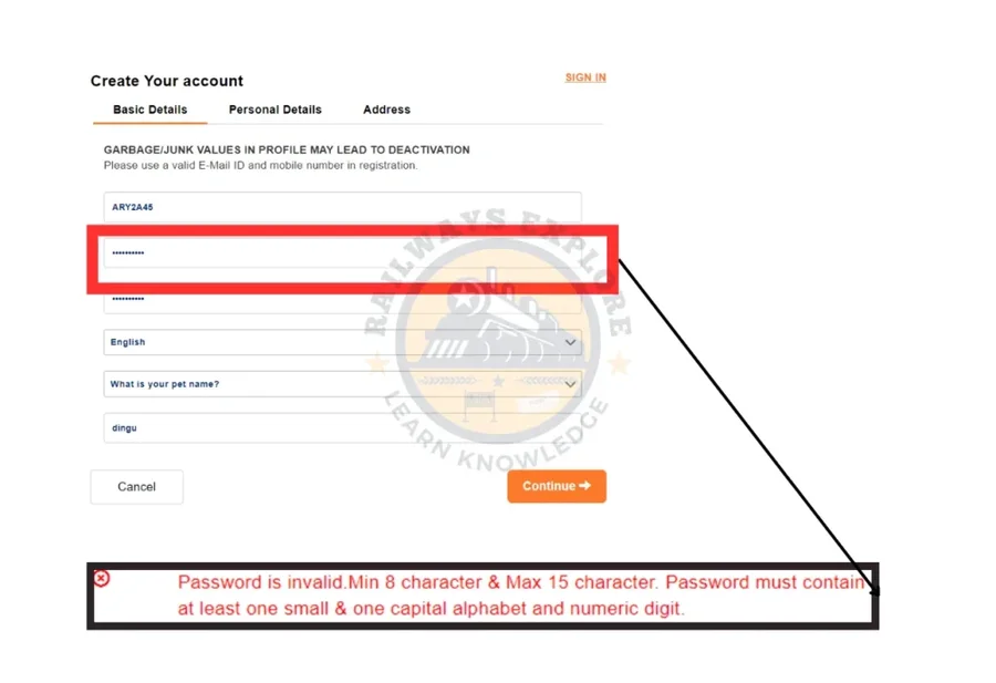 How to Book Train Tickets Online Account create Tamil 3 How to Book Train Tickets Online Account create Tamil 3