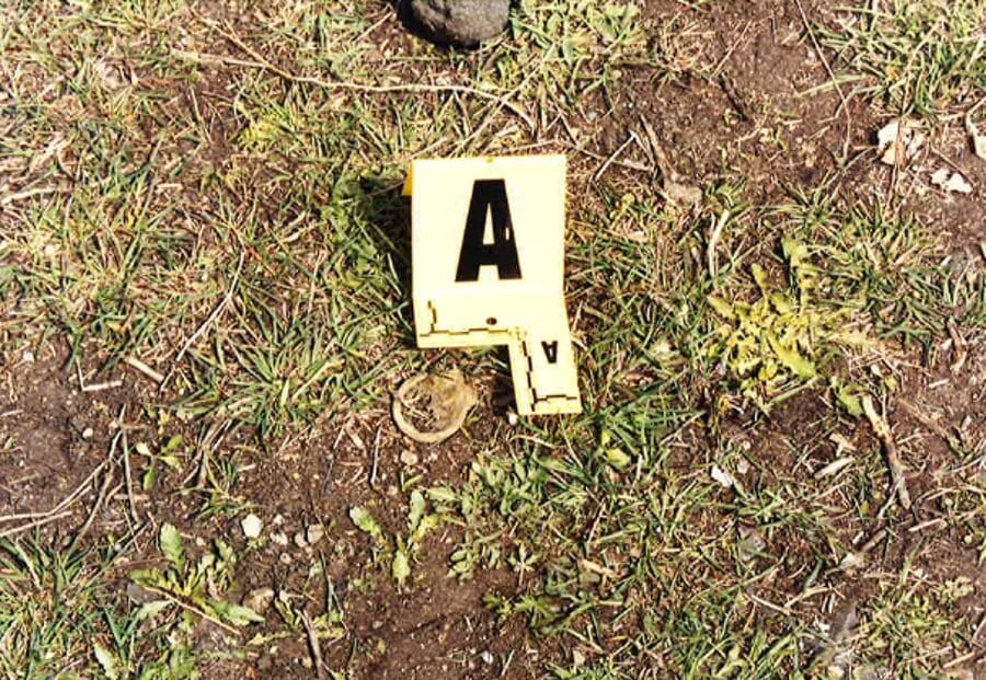 Part of the evidence collected when three of Armstrong’s victims were found at the railroad tracks at Military and John Kronk in southwest Detroit. Image: DPD files.