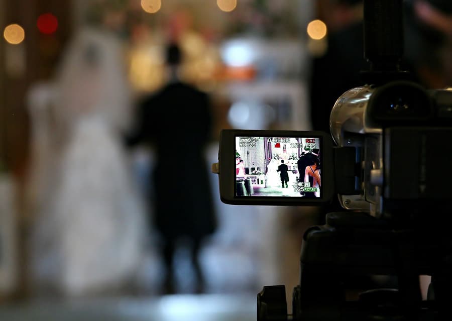 Live stream weddings camera ob