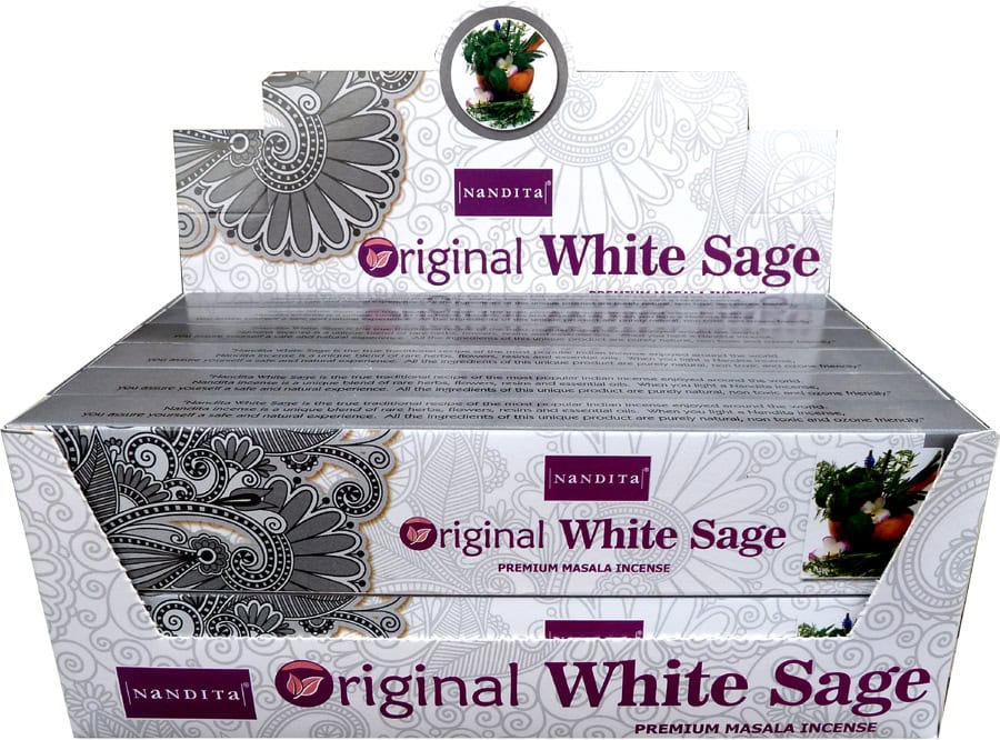Encens nandita sauge blanche 15g