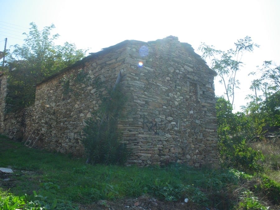 Evia Koskina land and derelict outbuildings