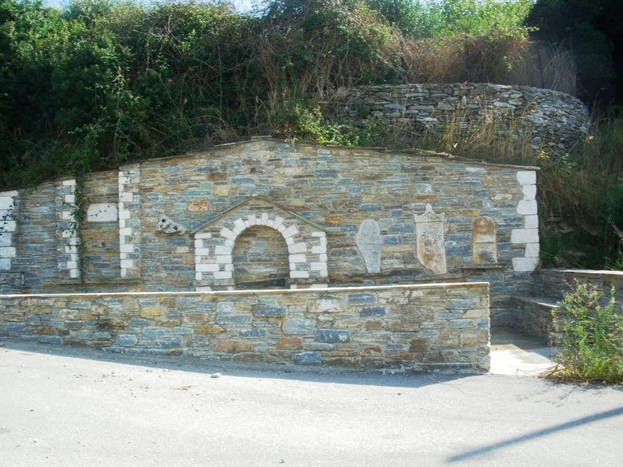Evia Koskina land and derelict outbuildings