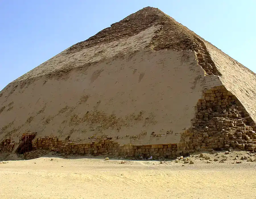 Historical sites in Egypt at Dahshur Necropolis