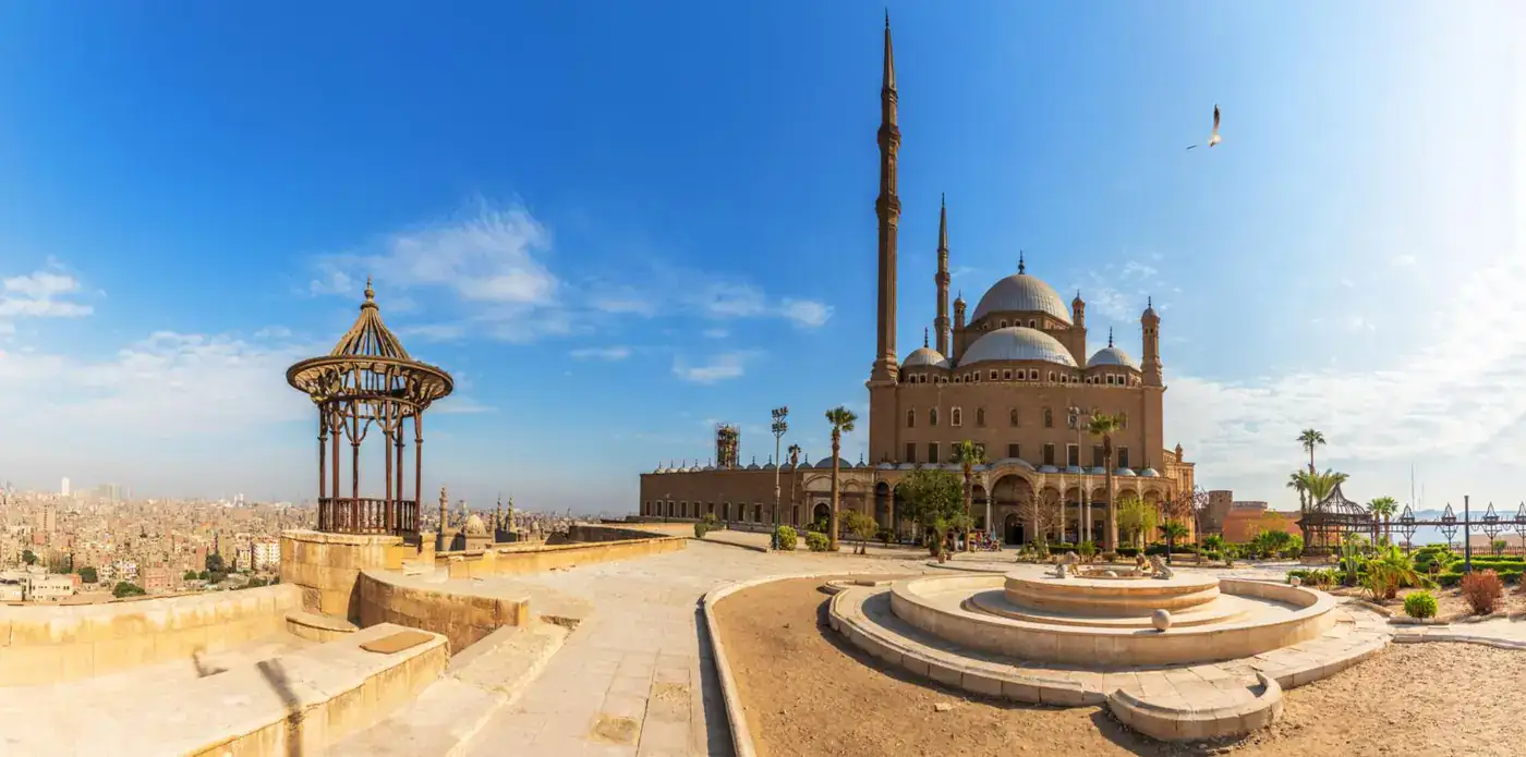 Salah El-Din Citadel fortifications in Cairo