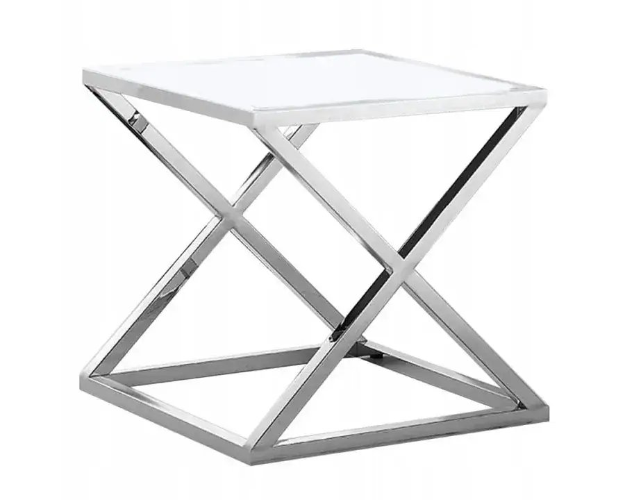 Stolik Kawowy Szklany Glamour