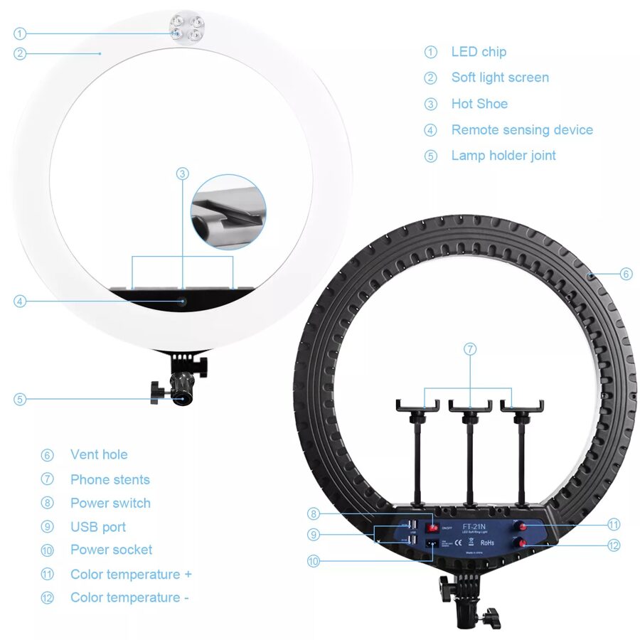 LED Ring light 52cm - Image 3