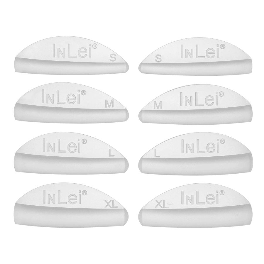 InLei "ONLY" - Силиконовые щипцы для завивки ресниц/4 пары/ (S,M,L,XL) — изображение 2