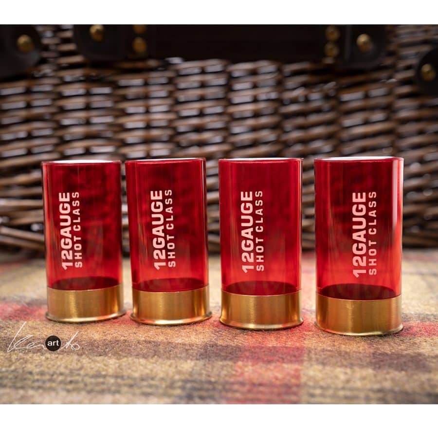 Shotgun Cartridge Shot Glasses, set of 4 - Image 2