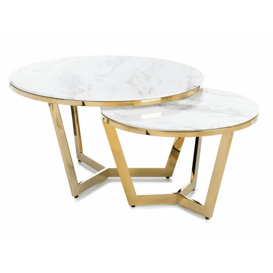 Hermoza - Komplet stolików kawowych