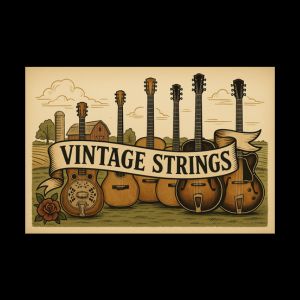 Vintage Strings booth at LVGTS