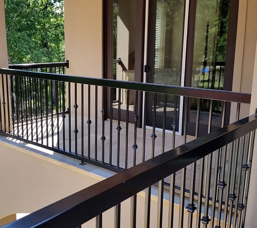 نرده تراس مدرن