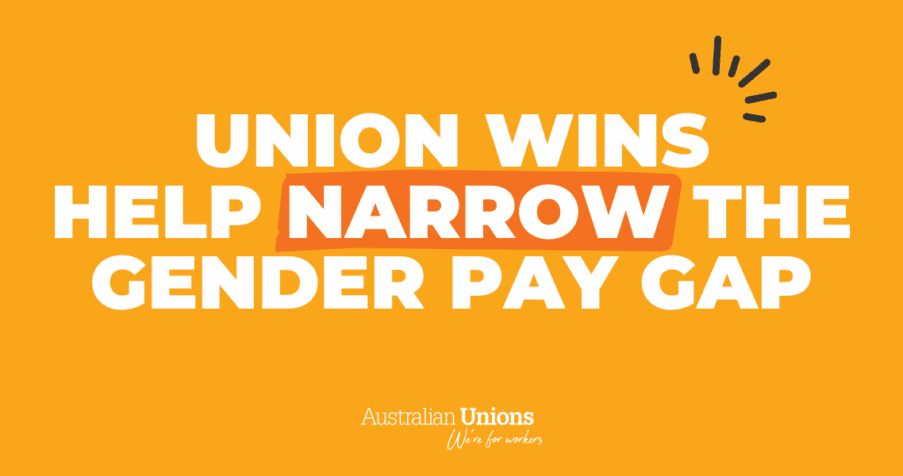 Post Thumbnail: Union wins help narrow the gender pay gap