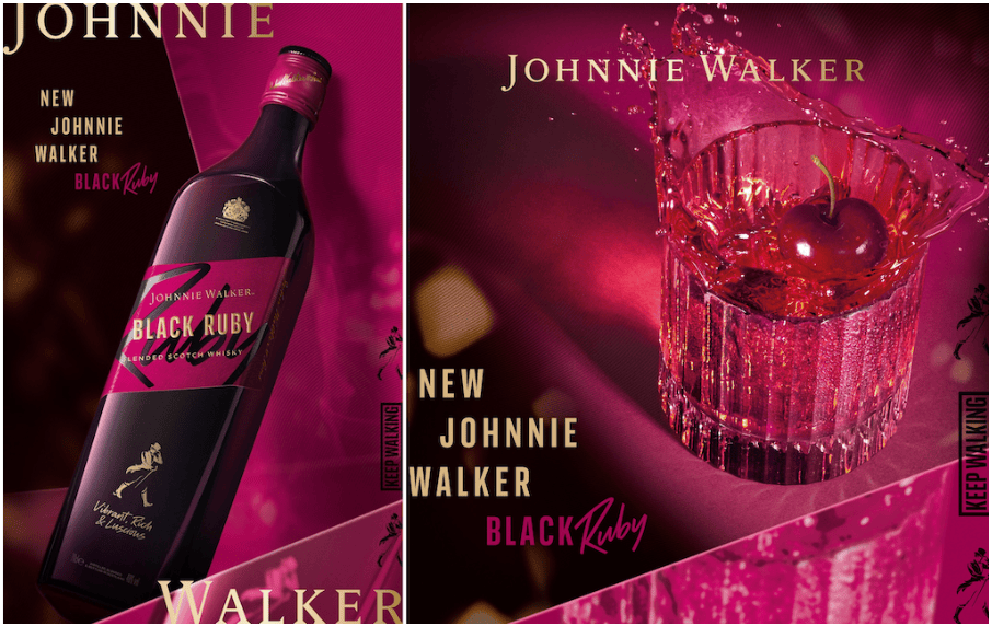 Johnnie Walker Black Ruby Blended Scotch Whisky