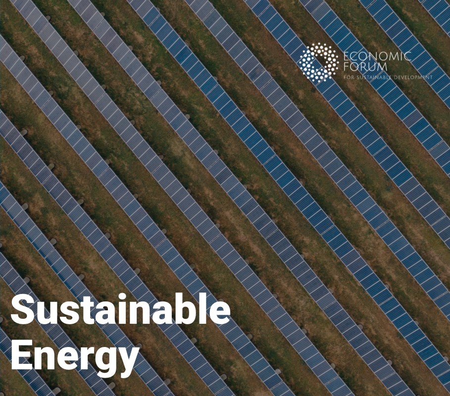LogoAi-Simple Instagram Poster (1674667785)-3 "Sustainable Energy" caption banner with a large group of solar panels