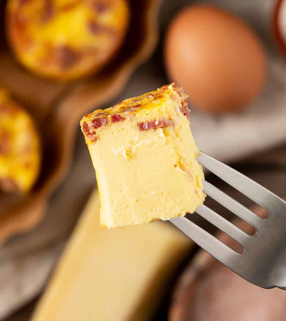 Sous Vide Egg Bites with Bacon and Gruyere - Basil And Bubbly