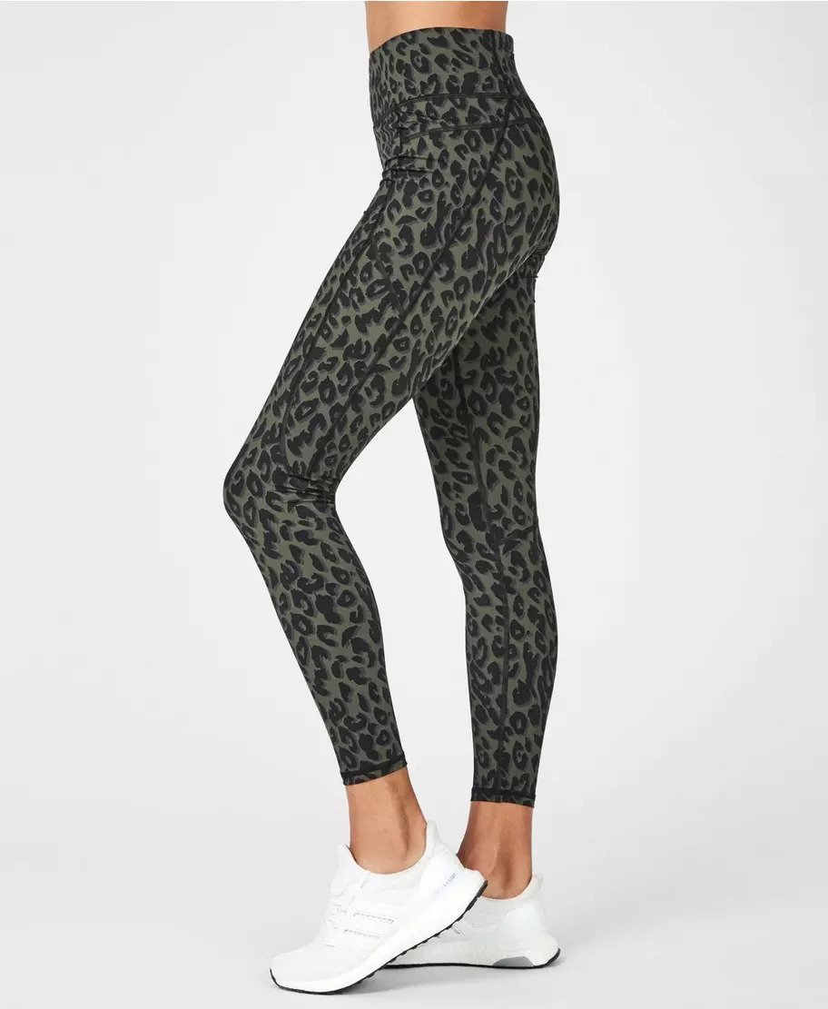 sweaty betty leopard print leggings